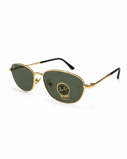 RB OVAL GOLD Sunglasses
