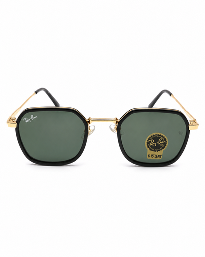 RB HEXAGONAL BALCK GOLD Sunglasses