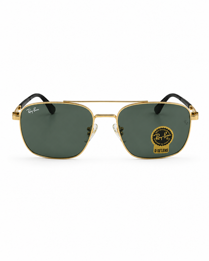 RB CLASSIC HEXAGONAL WITH GREEN GLASS Sunglasses