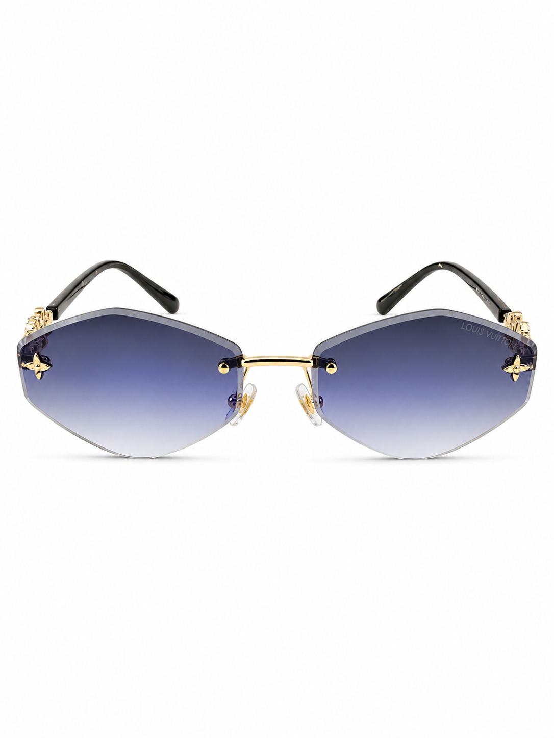 LV BLUE GOLD Sunglasses