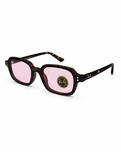 RB ANIMAL PRINT PINK GLASS Sunglasses